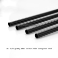 Gloss 6*8*1000mm Carbon Fiber Round Tubes for Airplane